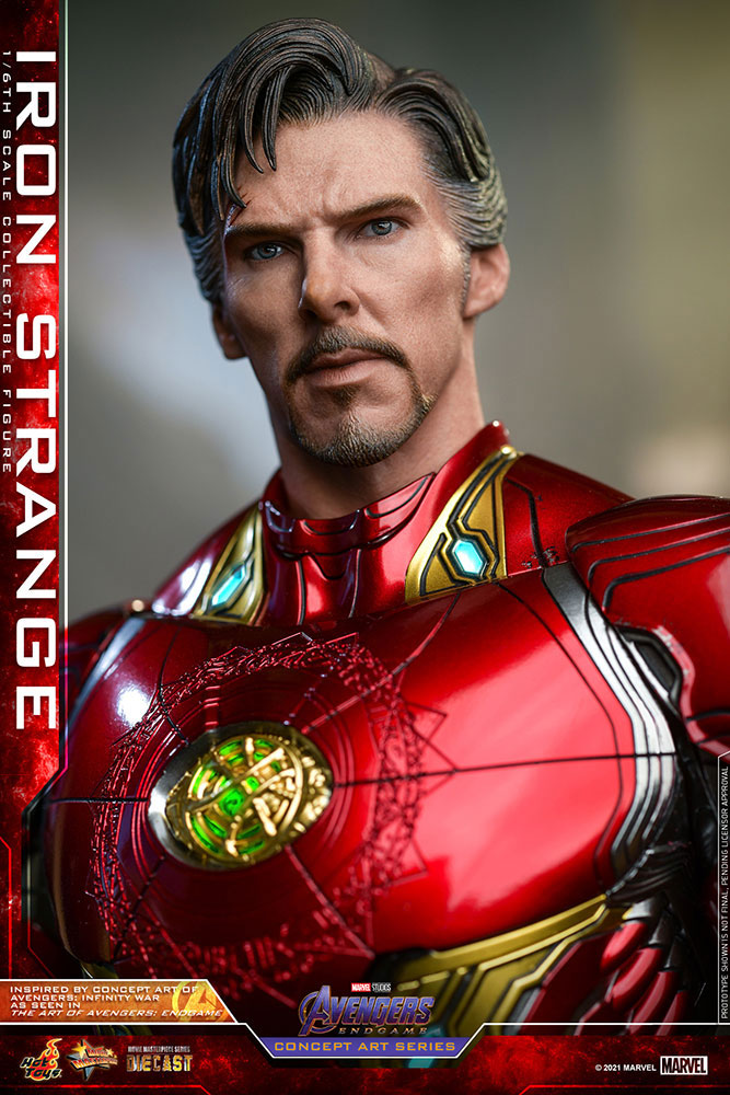【ムービー・マスターピース ＤＩＥＣＡＳＴ】 『アベンジャーズ／エンドゲーム』 「コンセプトアート・シリーズ」１／６スケールフィギュア　アイアン・ストレンジ