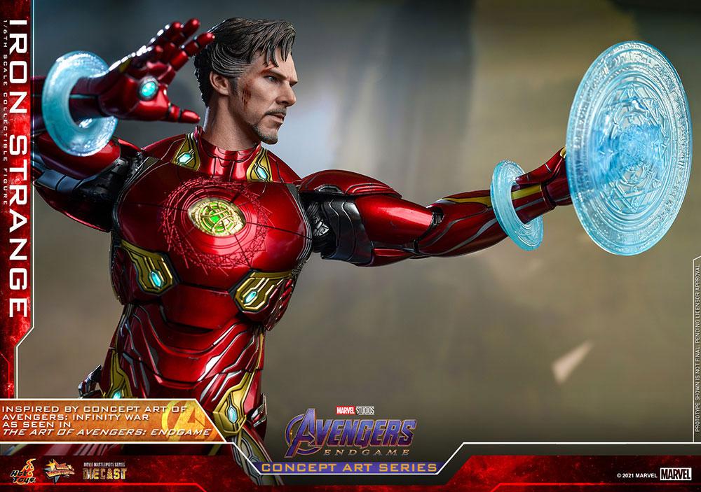 【ムービー・マスターピース ＤＩＥＣＡＳＴ】 『アベンジャーズ／エンドゲーム』 「コンセプトアート・シリーズ」１／６スケールフィギュア　アイアン・ストレンジ