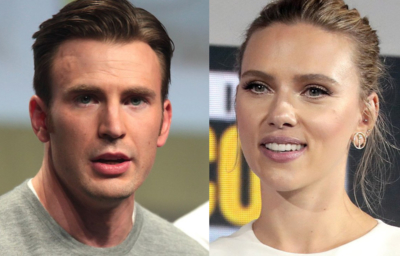Chris Evans クリス・エヴァンス Scarrett Johansson スカーレット・ヨハンソン
