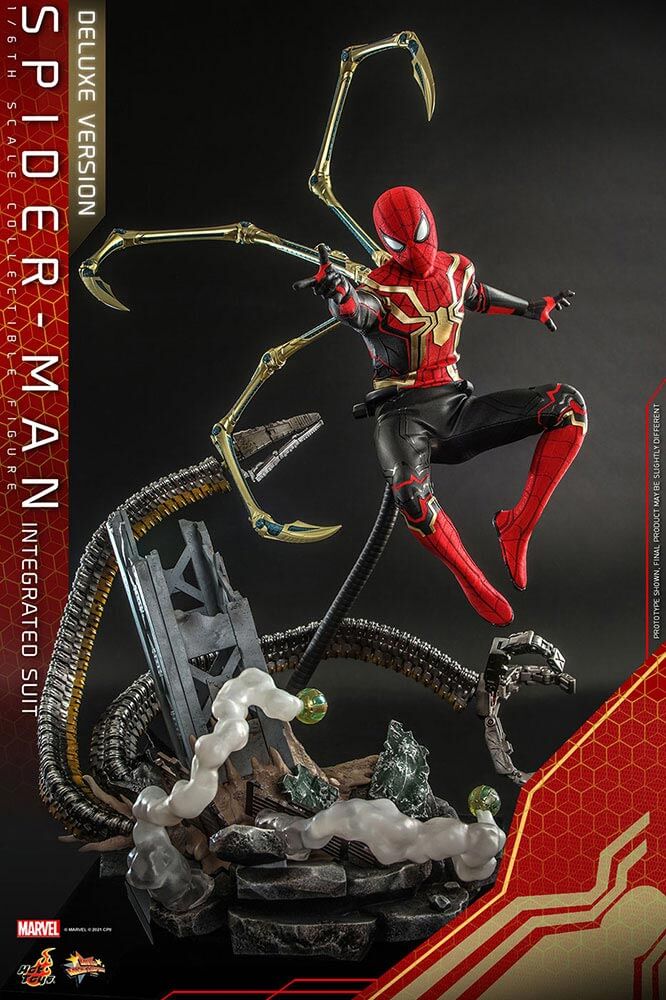 【ムービー・マスターピース】 『スパイダーマン：ノー・ウェイ・ホーム』 １／６スケールフィギュア　スパイダーマン（インテグレーテッドスーツ版） ［ボーナスアクセサリー付き］