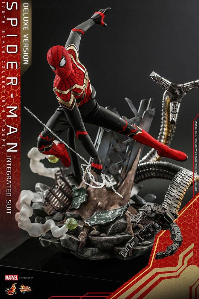 【ムービー・マスターピース】 『スパイダーマン：ノー・ウェイ・ホーム』 １／６スケールフィギュア　スパイダーマン（インテグレーテッドスーツ版） ［ボーナスアクセサリー付き］