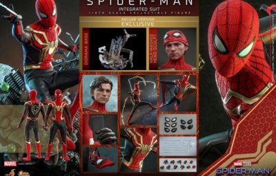 【ムービー・マスターピース】 『スパイダーマン：ノー・ウェイ・ホーム』 １／６スケールフィギュア　スパイダーマン（インテグレーテッドスーツ版） ［ボーナスアクセサリー付き］