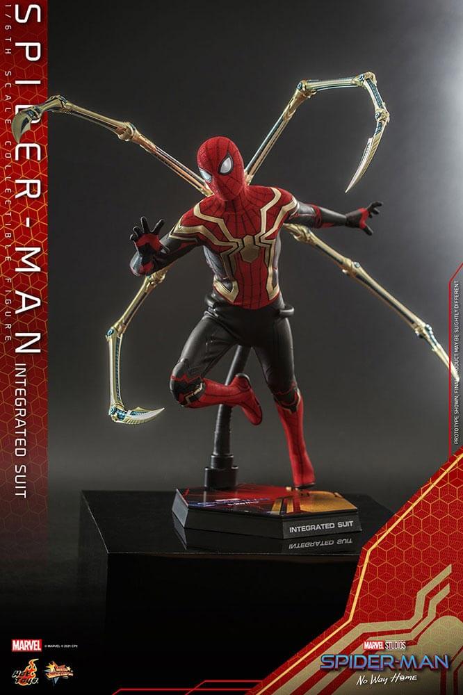 【ムービー・マスターピース】 『スパイダーマン：ノー・ウェイ・ホーム』 １／６スケールフィギュア　スパイダーマン（インテグレーテッドスーツ版） ［ボーナスアクセサリー付き］