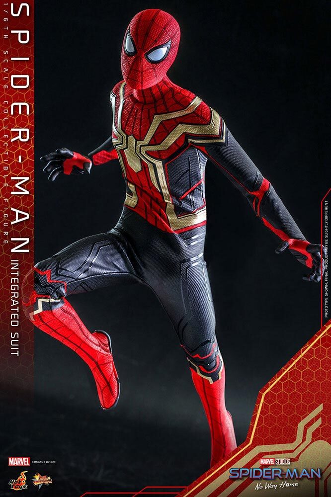 【ムービー・マスターピース】 『スパイダーマン：ノー・ウェイ・ホーム』 １／６スケールフィギュア　スパイダーマン（インテグレーテッドスーツ版） ［ボーナスアクセサリー付き］