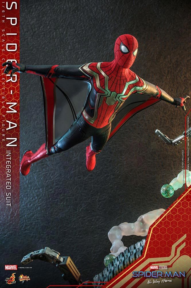 【ムービー・マスターピース】 『スパイダーマン：ノー・ウェイ・ホーム』 １／６スケールフィギュア　スパイダーマン（インテグレーテッドスーツ版） ［ボーナスアクセサリー付き］