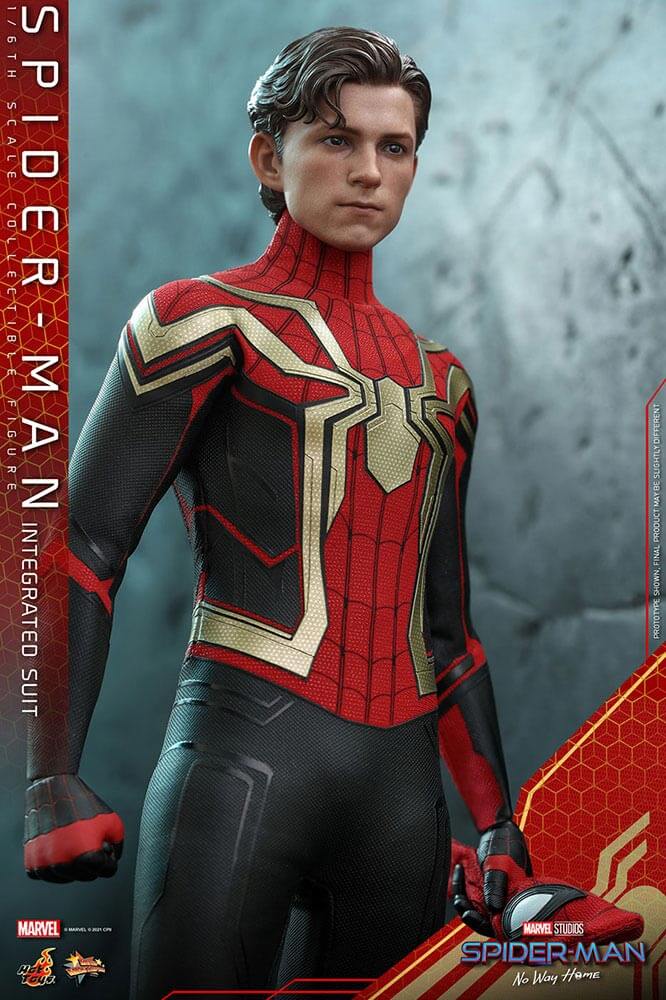 【ムービー・マスターピース】 『スパイダーマン：ノー・ウェイ・ホーム』 １／６スケールフィギュア　スパイダーマン（インテグレーテッドスーツ版） ［ボーナスアクセサリー付き］