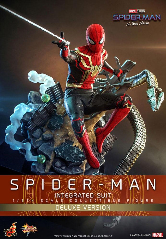 【ムービー・マスターピース】 『スパイダーマン：ノー・ウェイ・ホーム』 １／６スケールフィギュア　スパイダーマン（インテグレーテッドスーツ版） ［ボーナスアクセサリー付き］
