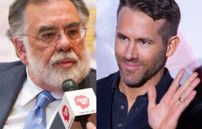 Francis Ford Coppora フランシス・フォード・コッポラ Ryan Reynolds ライアン・レイノルズ
