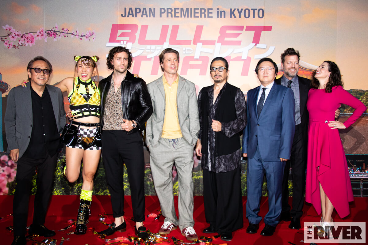 映画『ブレット・トレイン』京都・舞台挨拶 取材撮影写真