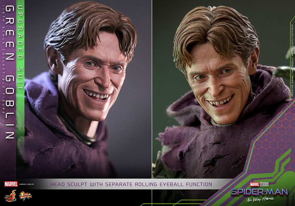 【ムービー・マスターピース】 『スパイダーマン:ノー・ウェイ・ホーム』 1/6スケールフィギュア グリーン・ゴブリン(アップグレードスーツ)