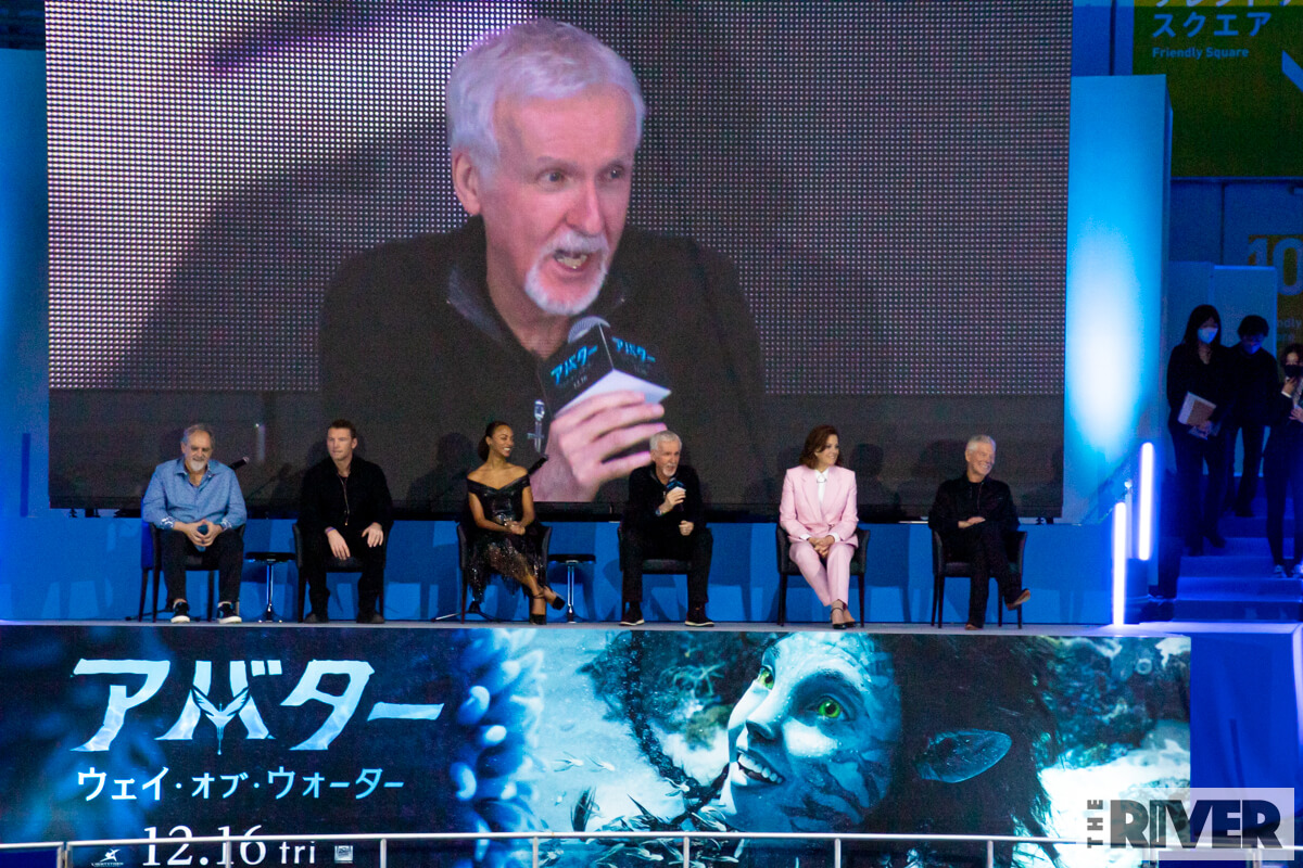 映画『アバター：ウェイ・オブ・ウォーター』来日記者会見