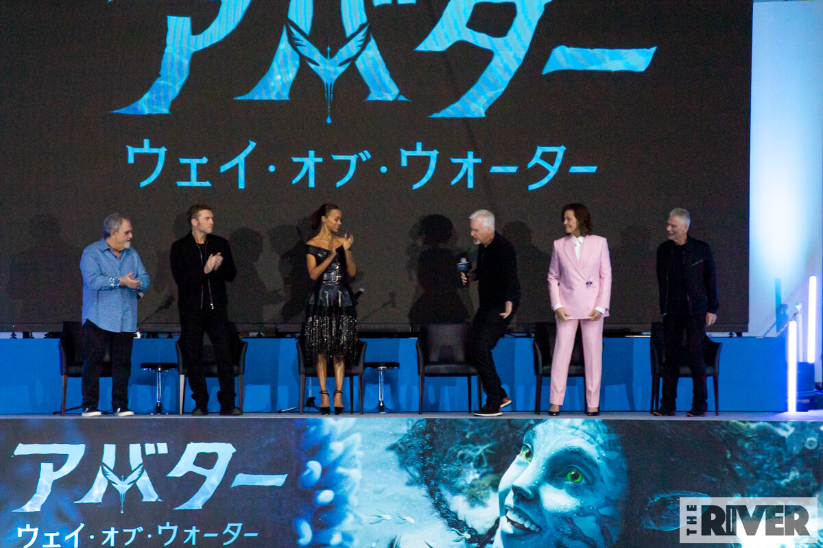 映画『アバター：ウェイ・オブ・ウォーター』来日記者会見