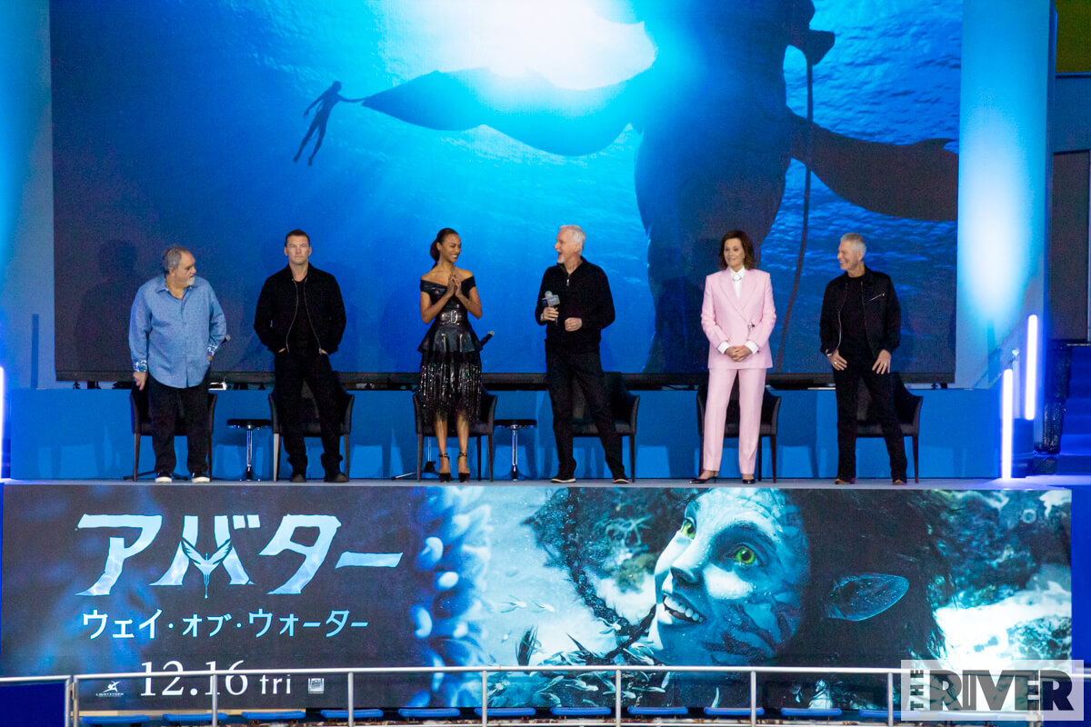 映画『アバター：ウェイ・オブ・ウォーター』来日記者会見